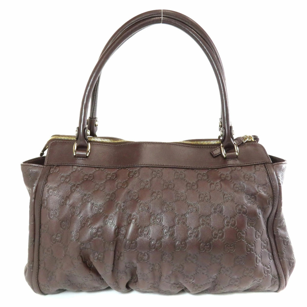 Gucci Guccissima Leather D Ring Abbey Tote brown - Picture 2 of 11